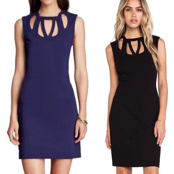 Diane Von Furstenberg Purple blue dress - Picture 1 of 8